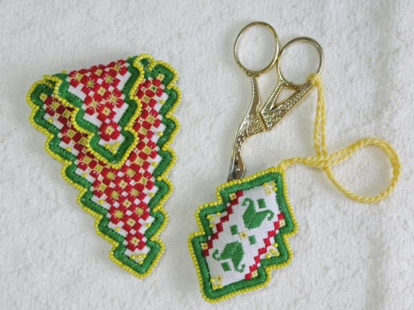 Чехольчик для ножниц и маячок