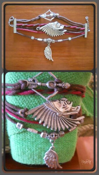 Браслет для сына "Индеец"