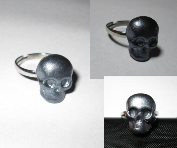 Кольцо ЧЕРЕП. Племянница была в восторге