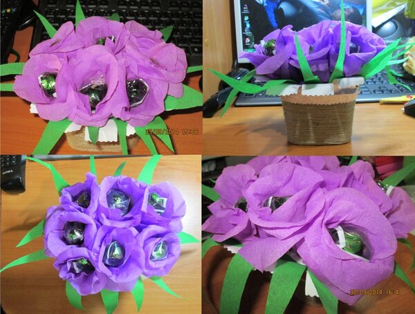 Букет из конфет