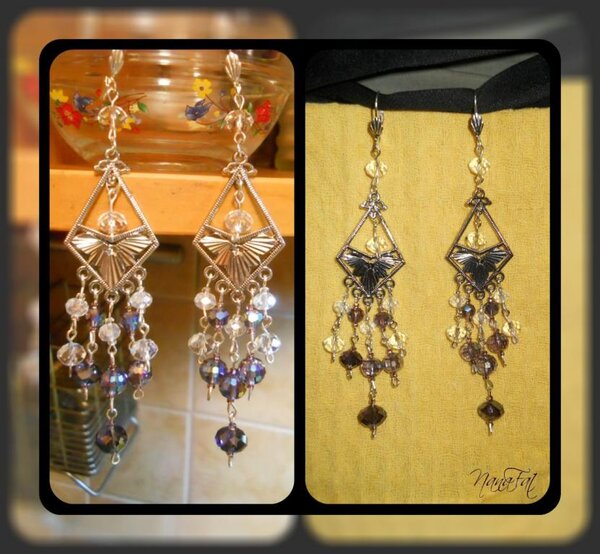 Серьги для очередного восточно-танцевального костюма