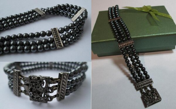 Браслет с гематитом