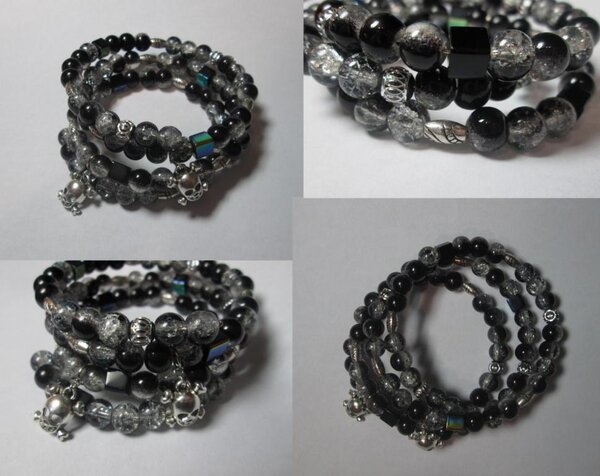 Браслет   на мемори проволоке