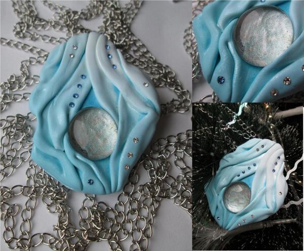 Кулон ОБЪЯТЬЯ ЗИМЫ