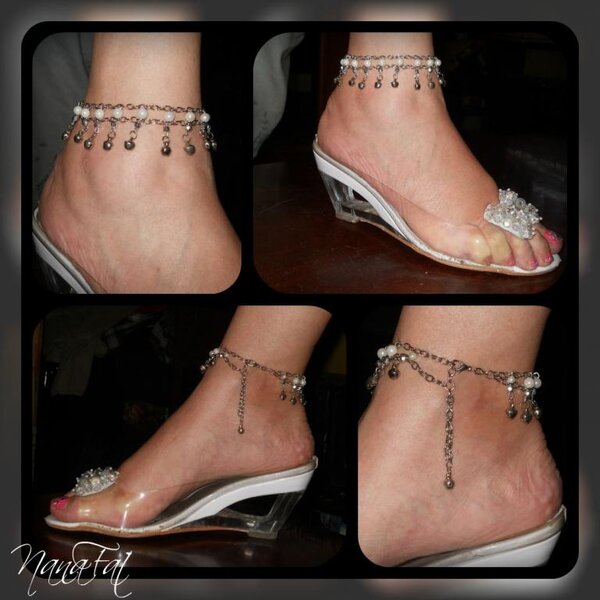 Браслет на ногу