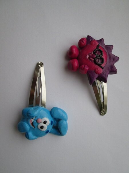 Заколки смешарики для дочки