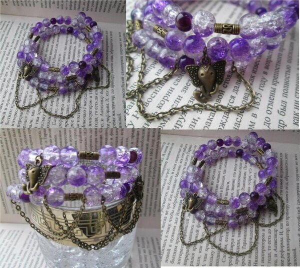 Браслет   на мемори проволоке