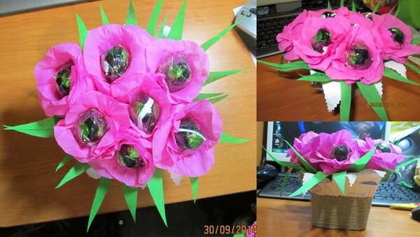 Букет из конфет