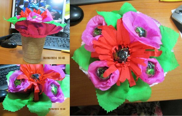 Букет из конфет