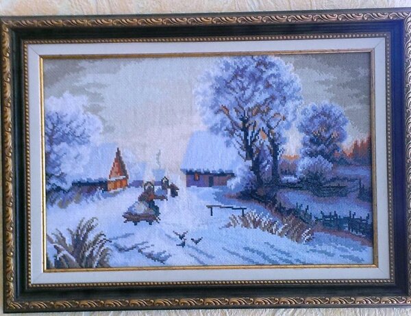 IMAG0829 Зимний закат. Чаривна мить.