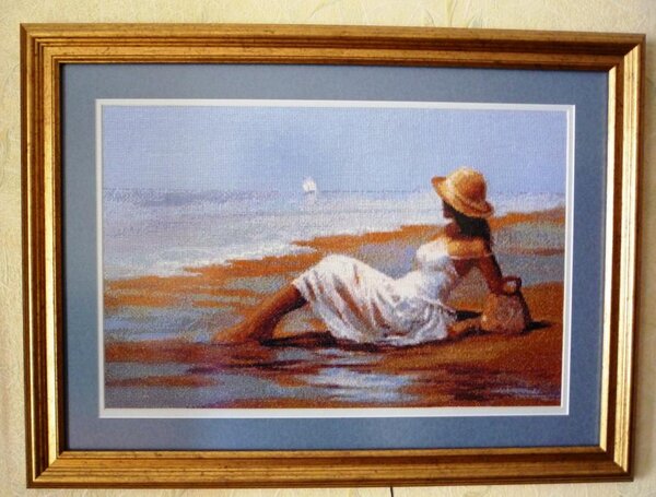 Море.Пляж.Из журнала Настуня