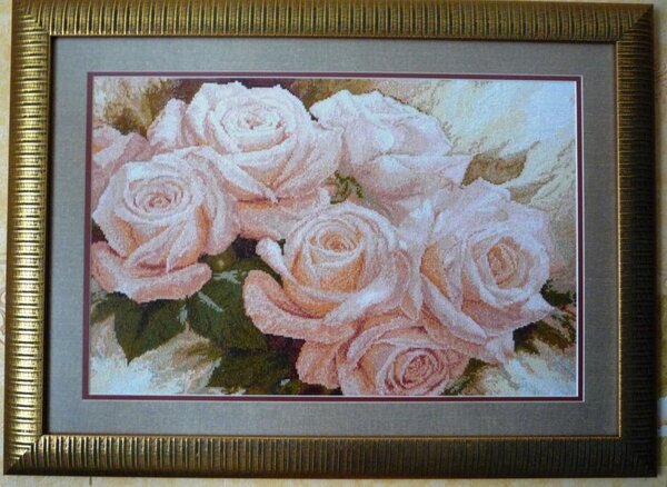 Королева цветов.(набор фирмы Красота и творчество)