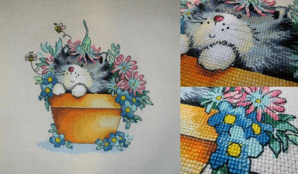 "Озорник" (по рисунку MARIA WOODS), автор схемы Томина Галина