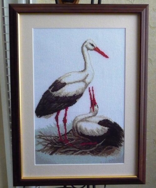 Аисты.Из журнала Настуня