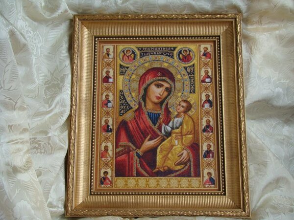 Икона Богородица Иверская. Стоянка Иванова.