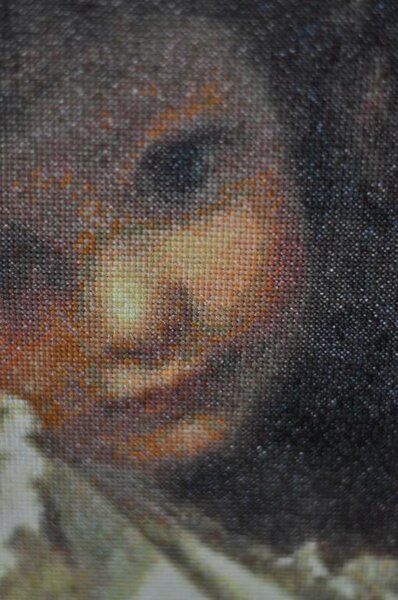 Мой первый GK. 522 . Peek-A-Boo! Sophie Anderson. - Аида 14. Количество стежка (Ш х В): 200 х 240
- Всего цветов: 108
- Твердые цвета: 61
- Смешанные цвета: 47
- Уровень: 3 + 10 месяцев работы