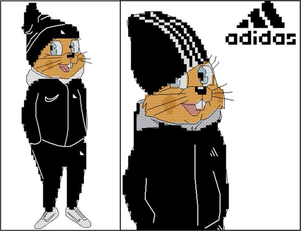 Заказ. Полный крест и бэк. 30*95 крестиков и 62*83 крестика