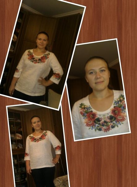 вышиванка дочкина в стиле "Этношик"