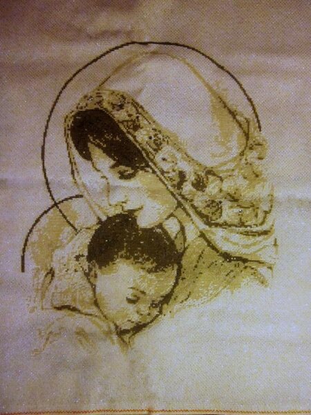 работа крестиком