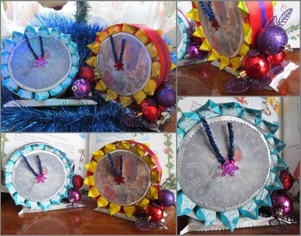 Сладкие часики на Новый Год