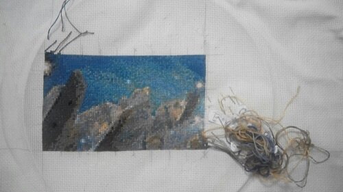 Отшив на 14.02.16. +1050.  Закончен   1- й лист.  Всего 4950кр.