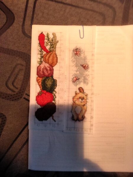 продолжение закладок их будет 9 штук.задумка вроде у меня как мне кажется неплохая в конечном результате,но пока так.нитки дмс