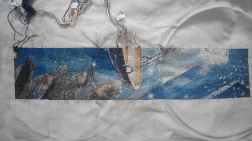 Отшив на 8.05.16.  +1000. Закончен 3 й(№23) лист   4400кр.  Всего сделано 14300 кр.