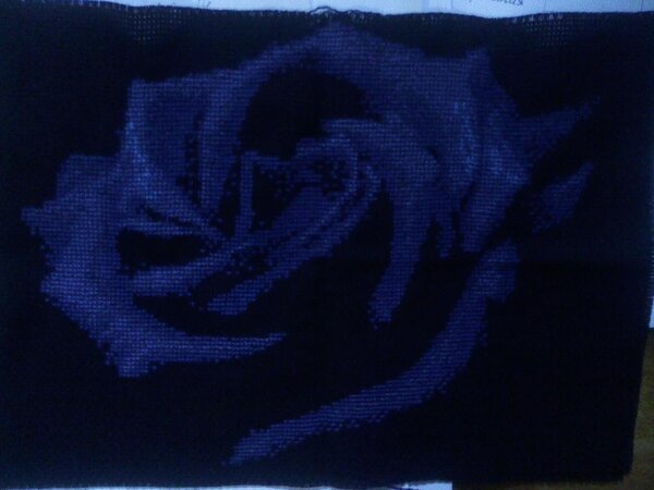 вышивка на сумку. при другом освещении