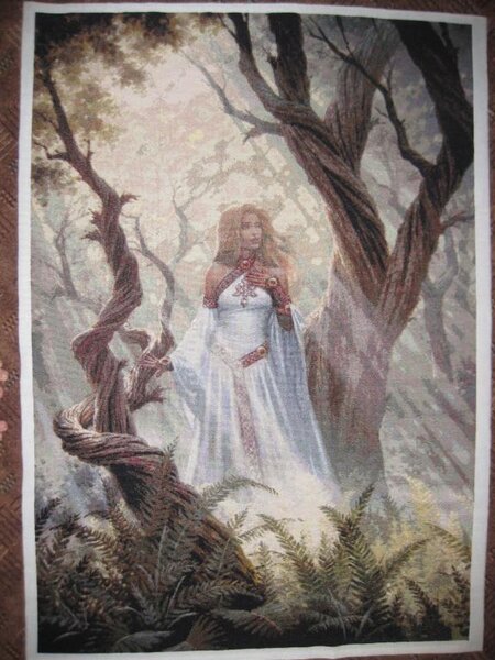 таинственный туманный лес