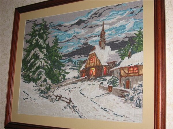 зима в горах