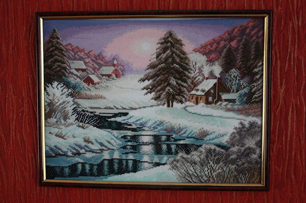 в плену у зимней красоты