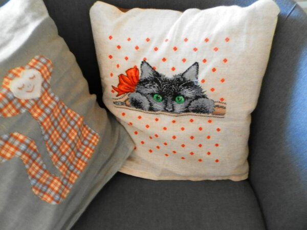 Кошечка из журнала "Формула рукоделия"