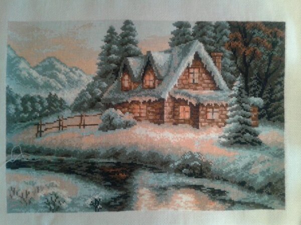 Зимний пейзаж (Риолис)