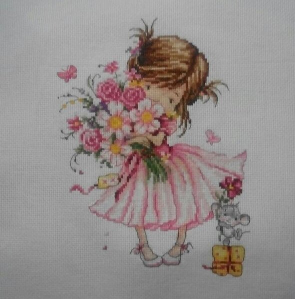 Для тебя!  Закончена 20.08.16.  Для дочки Вари.