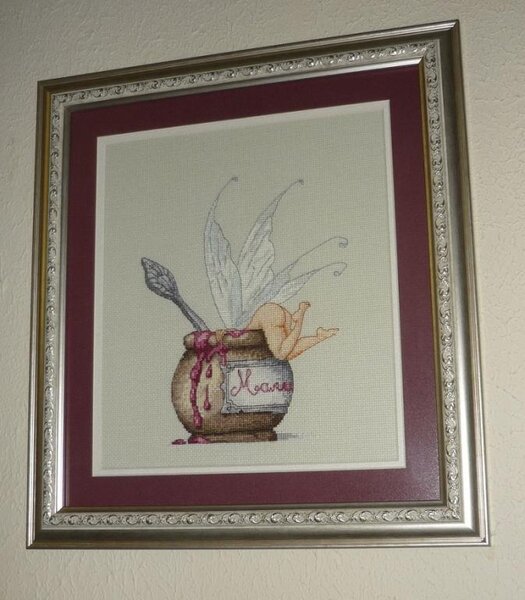 Малиновая молька, или голопопенький воришка варенья (совместный отшив в группе в ОК)