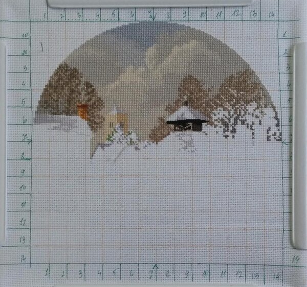 Зимняя деревня 1