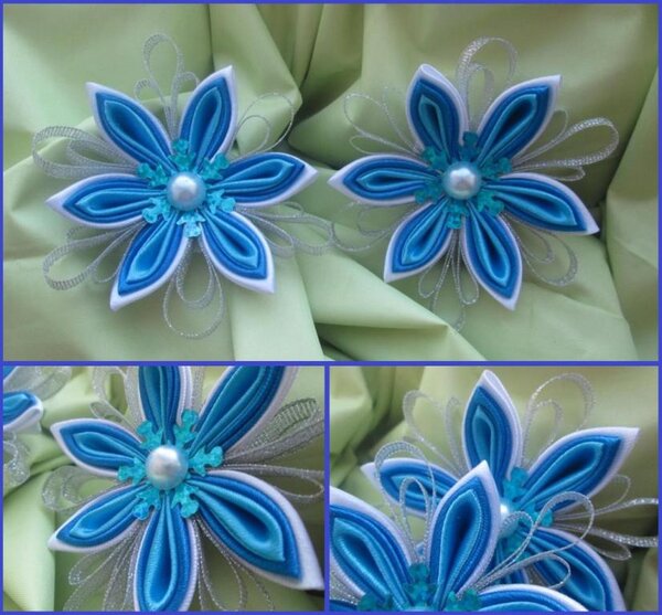 Бантики Снежинки