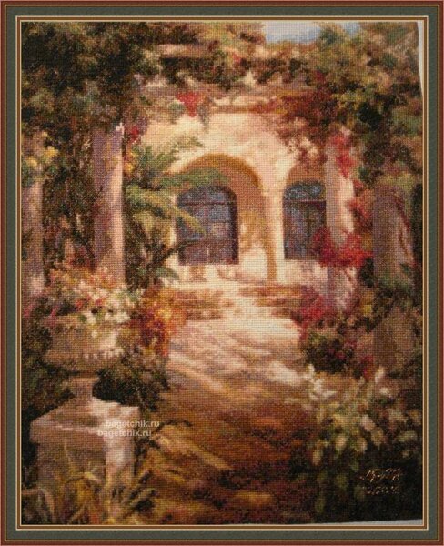 "Итальянский дворик" от фирмы Юнона