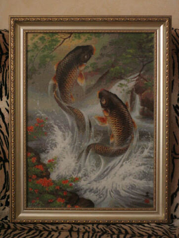 Карпы-кои ( в подарок мужу на ДР)