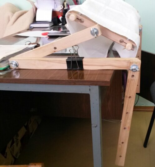 Рабоче-дачный станочек в настольном положении