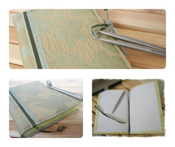 Блокнот выполнен с нуля, в мягкой обложке. Формат А5, 80/160 страничек.