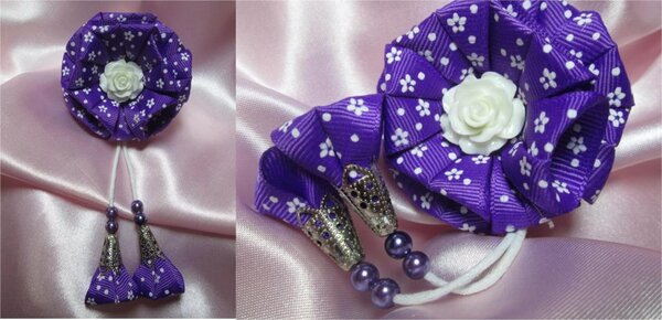 Цветочек с подвесками