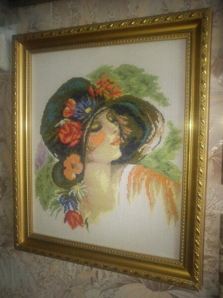 Вышивка из журнала Чудесные мгновения