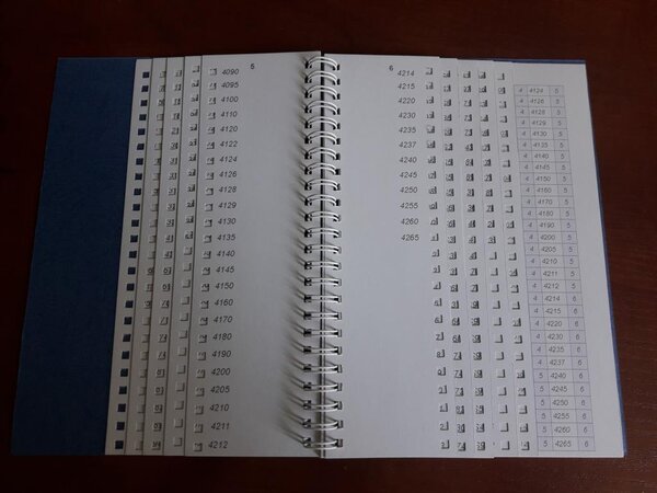 Брошюра со всеми остальными номерами DMC, не арт.117. Вид разворота. 10 стр. + 2 стр. поисковика. 80 грн.