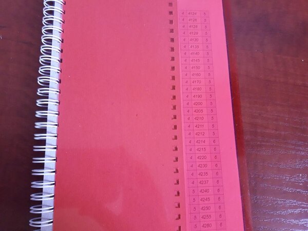 Брошюра со всеми остальными номерами DMC, не арт.117. Вариант с красной прозрачной ПВХ-обложкой. 10 стр. + 2 стр. поисковика. 80 грн.