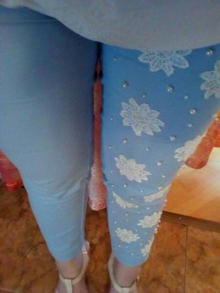 Декорирование любимых брюк