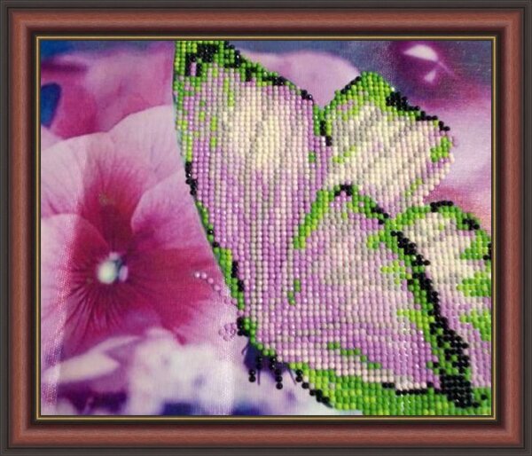 Алмазная мозайка Бабачка