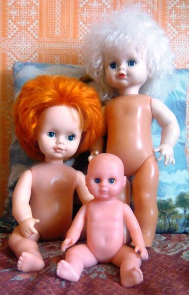 Бесприданницы. Первые три куколки.