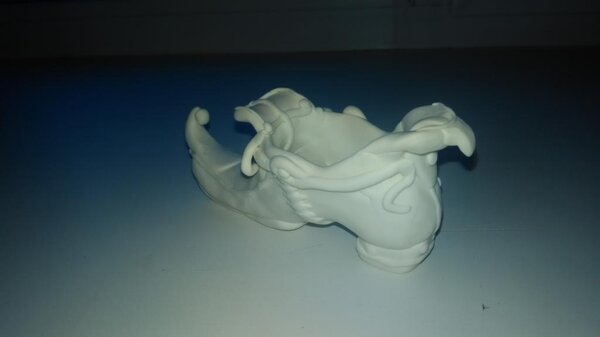 Башмачок из полимерной глины, первый опыт работы с этим материалом