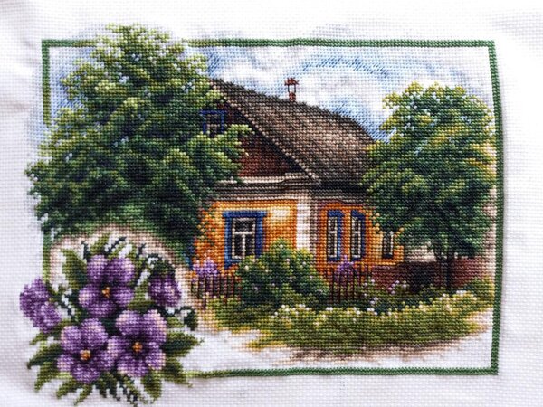 Лето в деревне (моя 25-ая работа)